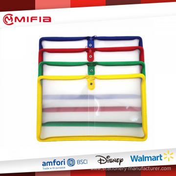 PP Zip Bag with diagonal Lines